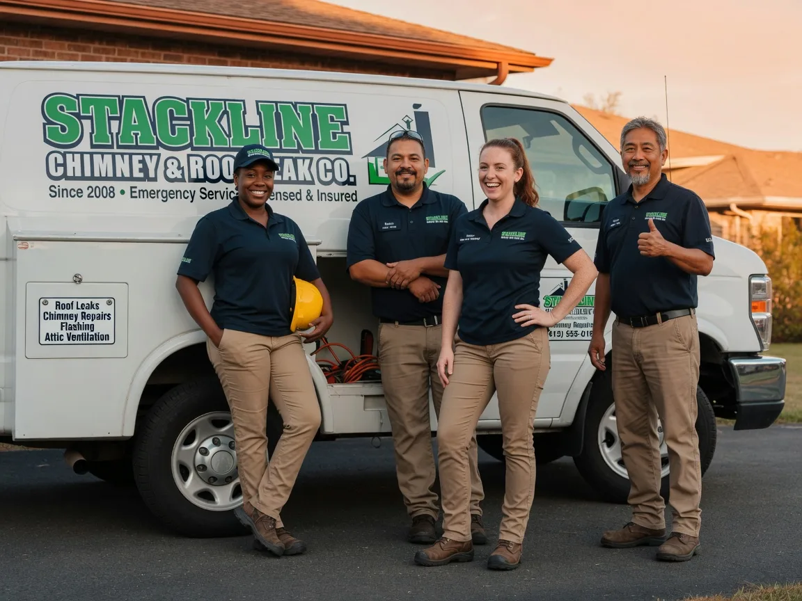 Chimney flashing repair company in Lavaca, AR